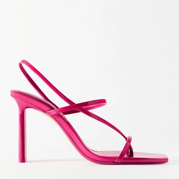 Zara limited edition high heel strap sandals